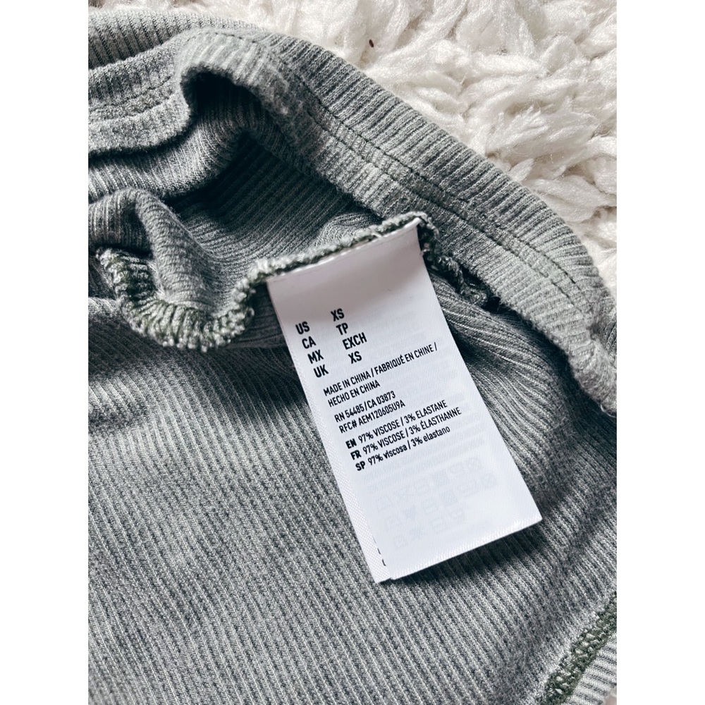 AEO Ribbed Mini Dress - Picture 6 of 10